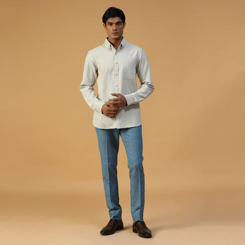 Cotton Mens Full Shirt